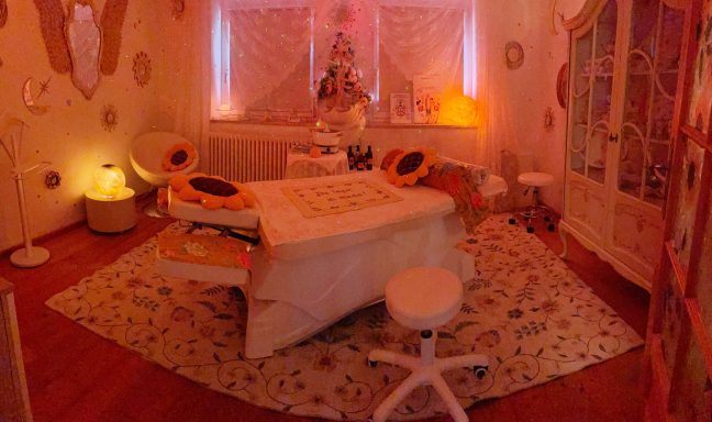 Sternenzimmer Atmosphäre während einer Traumreise